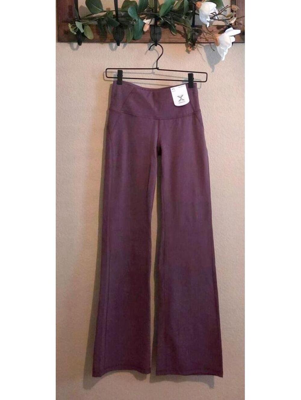 Xersion Purple Bootcut Pants XS - Picture 1 of 5